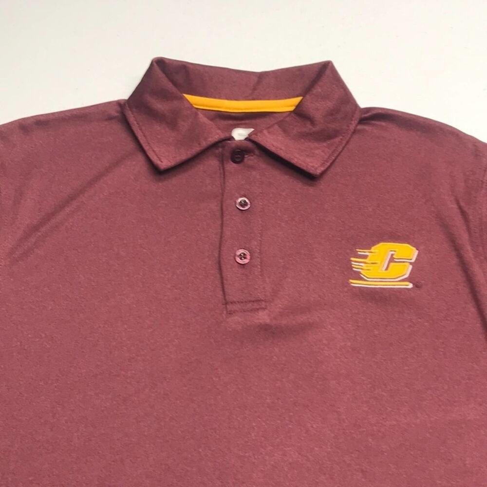 CENTRAL MICHIGAN UNIVERSITY Men’s Small Golf Polo Shirt